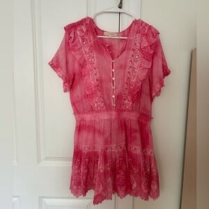 LOVESHACKFANCY MINI DRESS